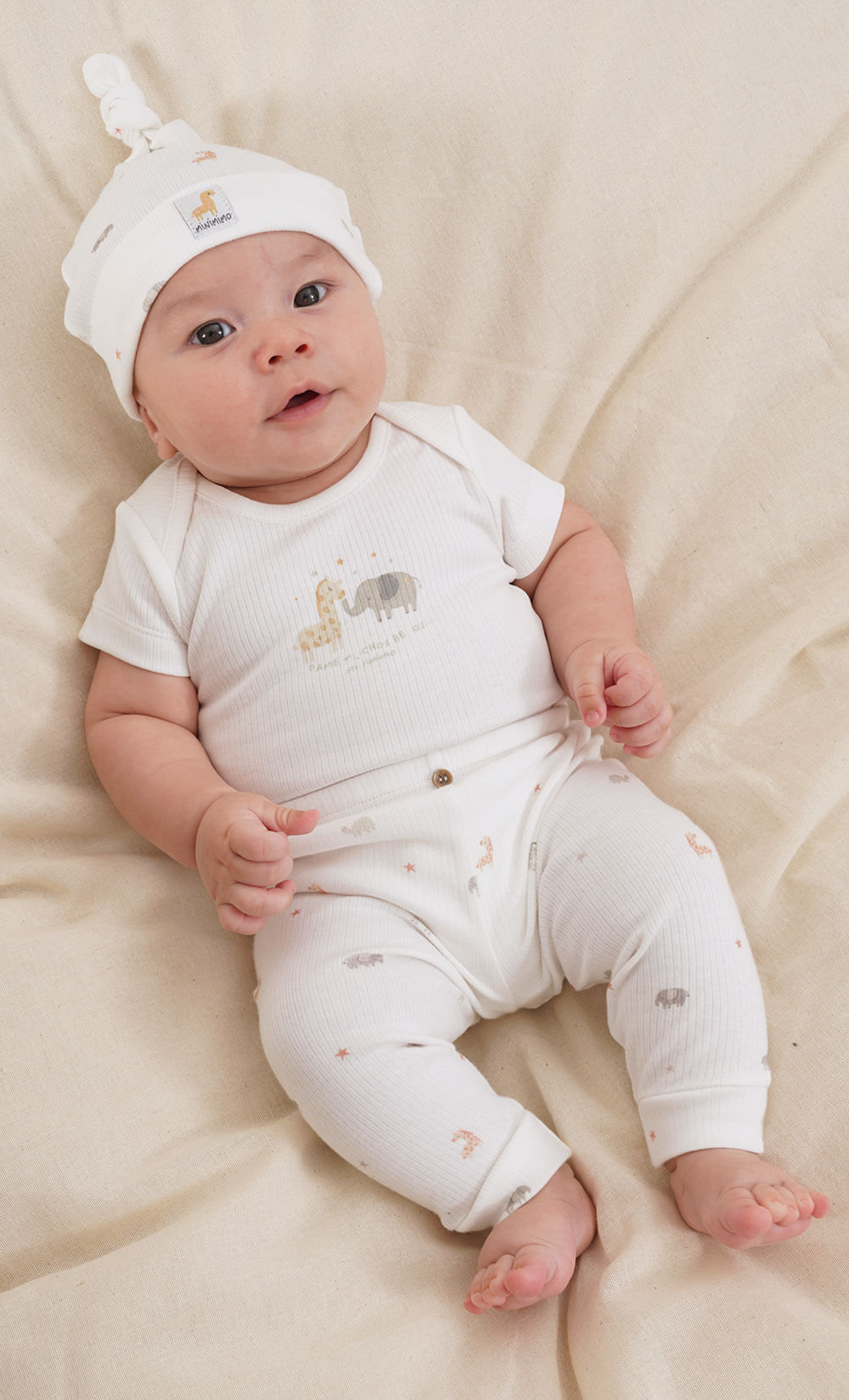 Pantalón estampado mini friends